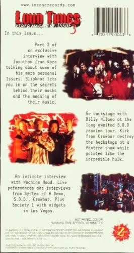 Vista 2 de Loud Times Video Magazine Número 3 VHS
