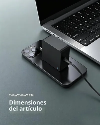 Vista 3 de Superer Cargador apto para portátil Asus Zenbook Chromebook Expertbook
