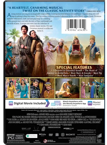 Vista 2 de Journey To Bethlehem - DVD + Digital