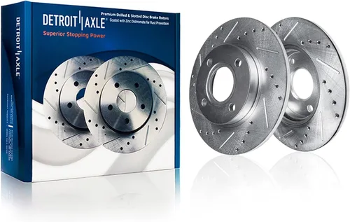 Vista 39 de Detroit Axle - Rotores de freno traseros para Toyota GR Supra BMW 230i 330e 330i 430i 530i 530i 530e 540d 540i xDrive X3 X4 Z4, rotores de freno