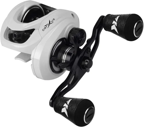 Vista 9 de KastKing Crixus Baitcaster & Spinning Fishing Rod and Reel Combo IM6 Blank,Zirconium Oxide Guide Rings, SuperPolymer Handle, Lightweight Reel