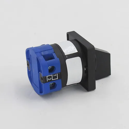 Vista 2 de Interruptor selector de cambio universal, interruptor de transferencia de energía, 3 posiciones 4 terminales, LW26-10/1 380V 10A Motor, Generadores