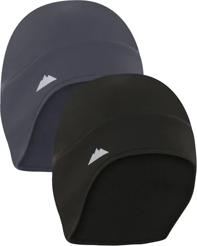 Vista 34 de Tough Headwear Gorras térmicas para casco para hombre, para invierno, gorra de casco y gorras de ciclismo para correr, esquiar, deportes de invierno