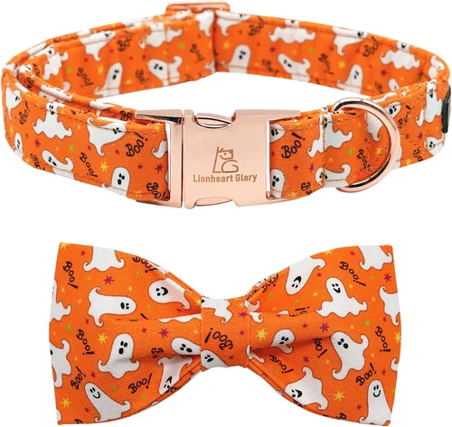 Vista 25 de Lionheart glory Collar de perro con bandera estadounidense, collar de lazo para perro del 4 de julio, resistente y ajustable, patriótico