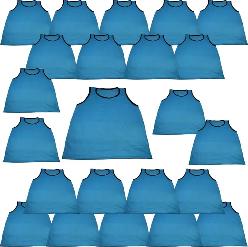 Vista 46 de BlueDot Trading Adult & Youth Scrimmage Training Vests for Soccer, Basketball & More – Available in 1, 6, 12, 24 Packs Naranja