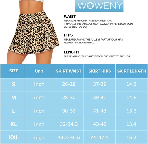 Vista 7 de WOWENY Falda de tenis plisada para mujer con bolsillos, cintura alta, faldas de golf, faldas atléticas, faldas de entrenamiento para correr, faldas