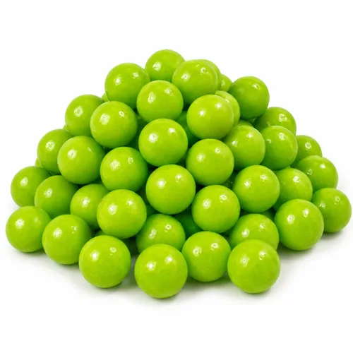 Vista 3 de Fruidles Bolas de goma con sabor a frutas, golosinas de bufé de dulces, repuestos de tamaño de máquina, certificado Kosher Parve, 1 pulgada