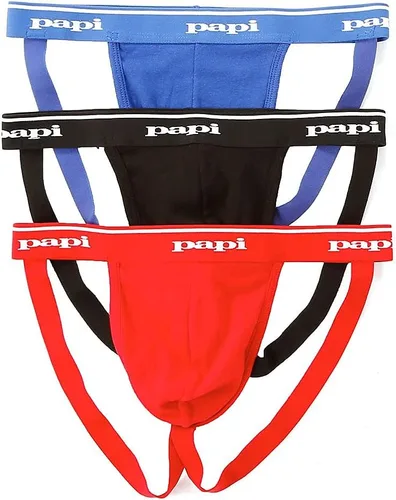 Vista 6 de Papi suspensorio para hombre 705910 Negro
