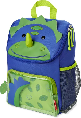 Vista 24 de Skip Hop - Mochila para preescolar, colección Zoo, para niños pequeños de 3 a 4 años, diseño de llama