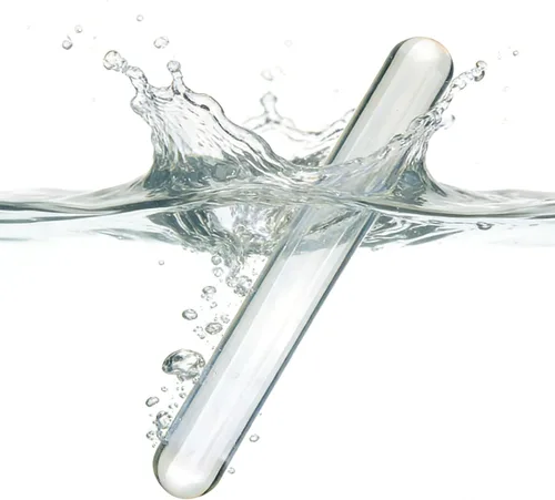 Vista 8 de Enchufe anal de vidrio grande, consolador de vidrio grande con tapón anal anal, juguetes sexuales transparente y liso, consolador de doble extremo
