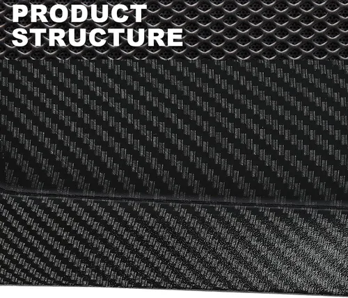 Vista 4 de CNNELL Bisel de la bandeja de la consola de cambios, color negro, compatible con Dodge Charger 2011-2017