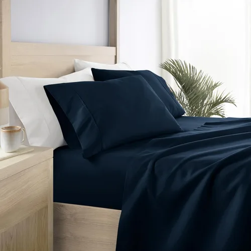 Vista 38 de Linen Market Juego de Sábanas de Microfibra Cepillada Twin de 3 Piezas – Certificado Oeko-TEX Ultra Suave y Sin Arrugas - Sábanas de Bolsillo