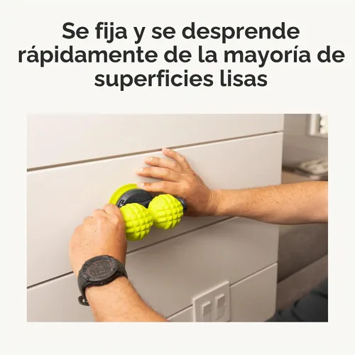 Vista 5 de TRIGGERPOINT Bola de masaje montable Pro – Herramienta de recuperación montada en la pared con accesorios individuales y estilo cacahuete, espuma