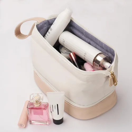 Vista 5 de MINKARS Bolsa Weekender, Beige