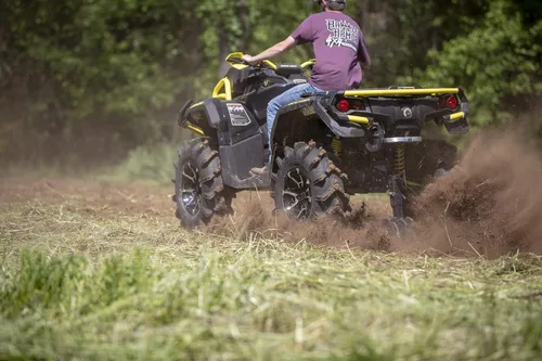 Vista 2 de Big Buck - Grada de arado de disco ATV/UTV de 28 pulgadas de ancho de corte con soporte receptor universal de 2 pulgadas, cultiva de 1 a 2 acres