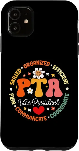 Vista 5 de iPhone 15 Parents Teacher Association Team PTA Vice President Case