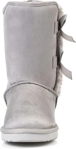 Vista 2 de KRABOR Womens Suede Snow Boots Mid-Calf Winter Shoes with Side Bows