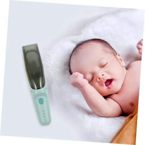 Vista 8 de Beaupretty Cortadora de pelo silenciosa con hoja de cerámica, herramienta de corte de pelo portátil ligera para niños recién nacidos y kit de aseo