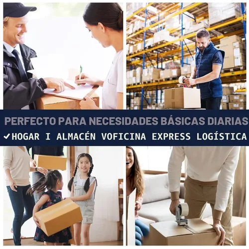 Vista 7 de PANDRI Cinta de embalaje transparente, 36 rollos de cinta de embalaje resistente para embalaje de envío, sellado en movimiento, 1.88 pulgadas