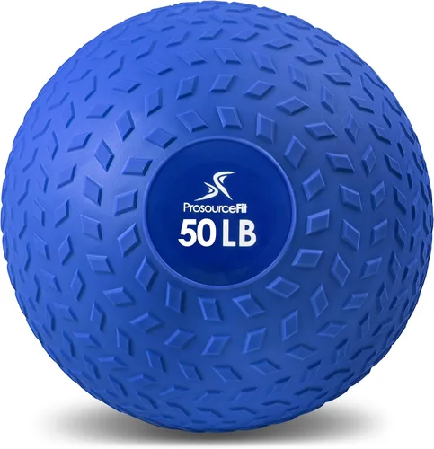 Vista 8 de ProsourceFit Slam Medicine Balls 5, 10, 15, 20, 25, 30, 50lbs Smooth and Tread Textured Grip Dead Weight Balls for Strength and Conditioning