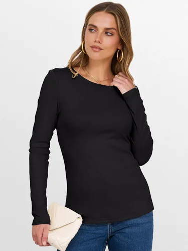 Vista 8 de ANRABESS Camisetas térmicas de manga larga para mujer, ajustadas, básicas, de forro polar, para otoño e invierno 2025 Negro