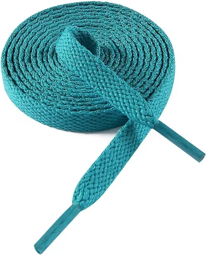 Vista 50 de VSUDO Cordones planos para tenis, cordones para tenis, cordones atléticos 01 Blanco
