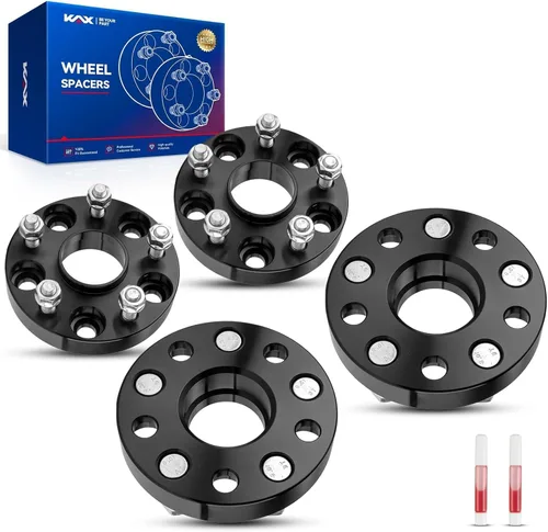 Vista 33 de KAX - Espaciadores de rueda de 0.197 x 4.252 in, espaciador centrado en cubo de 5 lengüetas para Ford Escape