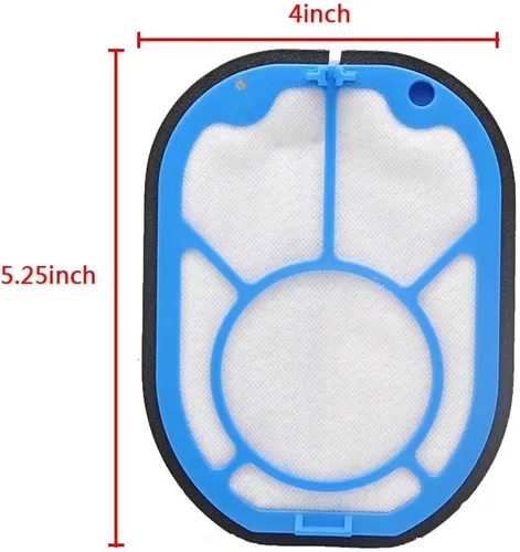 Vista 2 de EZ SPARES Piezas de repuesto compatibles para el prefiltro Dys DC16, para todas las aspiradoras de mano DC16, lavables y reutilizables, parte #