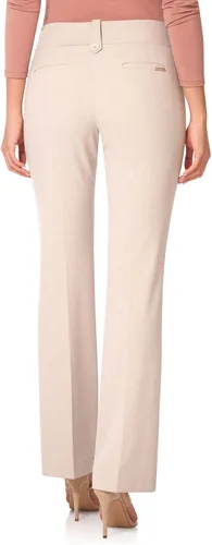 Vista 3 de Rekucci - Pantalón de vestir ligeramente acampanados, elásticos y de efecto adelgazante para mujer, Straight, 8