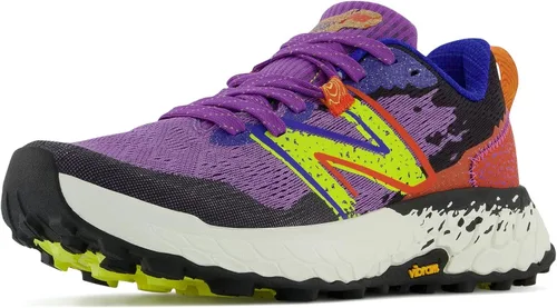 Vista 8 de New Balance Mujer Fresh Foam X Hierro v7, Talla 9 Ancho D Color Mystic PurplePoppyLemonade, Púrpura místicoAmapolaLimonada
