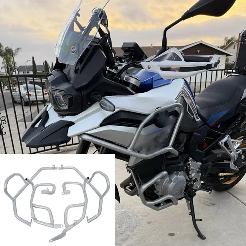 Vista 6 de Barras de choque de carretera de repuesto para BMW F750GS F850GS F750 GS F850 GS F850 GS 2018-2023 F800GS F900GS 2024 2025 (inferior)