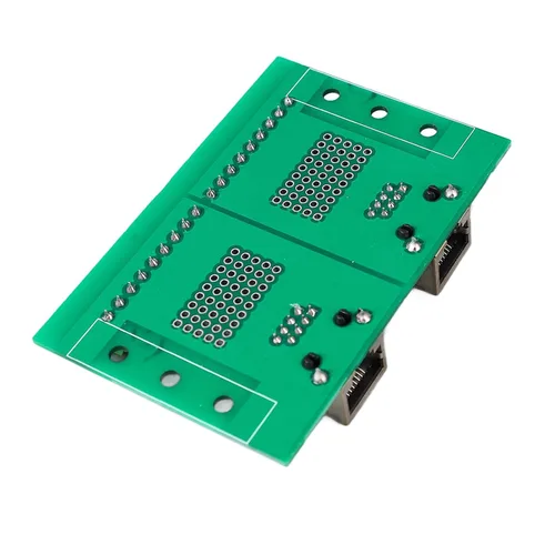 Vista 6 de Placa de conector Ethernet RJ45 dual con placa terminal de tornillo para transferencia de datos rápida y amplia aplicación