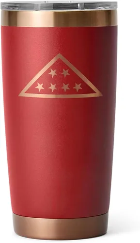 Vista 15 de YETI Rambler - Vaso de acero inoxidable con aislamiento al vacío de 20 onzas con tapa MagSlider Todo acero inoxidable
