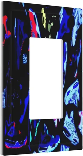 Vista 31 de Cubiertas Decorativas para Placas de Interruptor Diente de León Azul Rústico Citas Inspiradoras Casa de Campo Tablón de Madera Gris 1 Gang Cubierta
