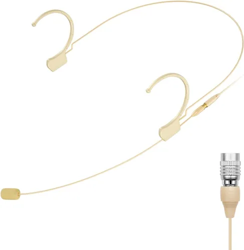 Vista 10 de KIMAFUN Auriculares/Micrófono de Diadema Profesional Earset Sobre la Oreja Colgante Micrófono Condensador Compatible con Sistema Inalámbrico