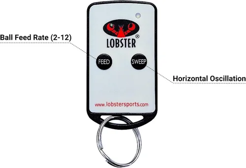 Vista 5 de Lobster Sports Pickleball Machine – Full-Featured – Adjustable Topspin, Backspin, & Lobs, Random Oscillation, Ball Speed (20-60MPH), Lightweight &