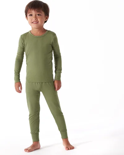 Vista 2 de Gerber Unisex Baby Toddler Buttery Soft 2-Piece Snug Fit Pajamas with Viscose Made from Eucalyptus