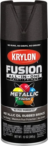 Vista 86 de Krylon Fusion - Pintura en aerosol adhesiva todo en uno para uso en interiores y exteriores, 12 onzas, vidrio de playa