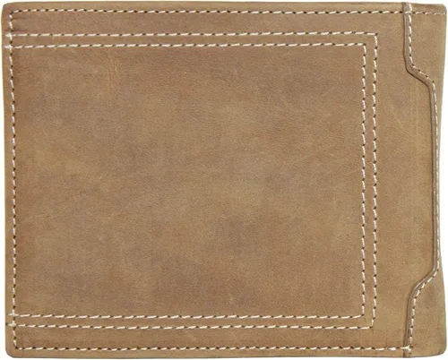 Vista 13 de WOLVERINE Billetera plegable de lona/cuero para hombre
