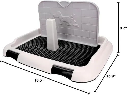 Vista 10 de Zerodis Inodoro para perros - Almohadillas de entrenamiento para cachorros de interior para apartamento y patio