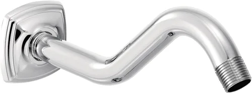 Vista 8 de Moen 161951BG - Brazo de ducha curvado con brida de pared, oro cepillado