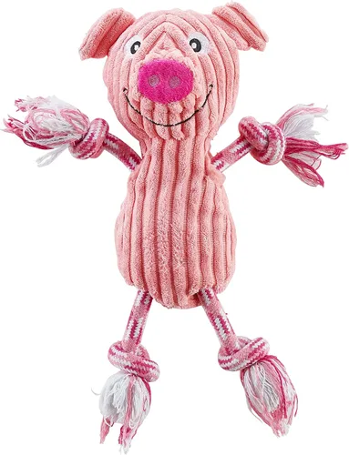 Vista 10 de Outward Hound Scrunch Bunch Duck Juguete Interactivo de Peluche con Sonido para Tirar para Perros Pato de racimo Scrunch