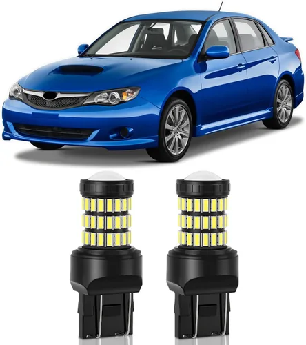 Vista 7 de Xenon White T20 7443 7444 7440 Bombillas LED con proyector de retroceso de luces compatibles con Honda 2001 2002 2003 2004 2005 2006 2007 2008 2009