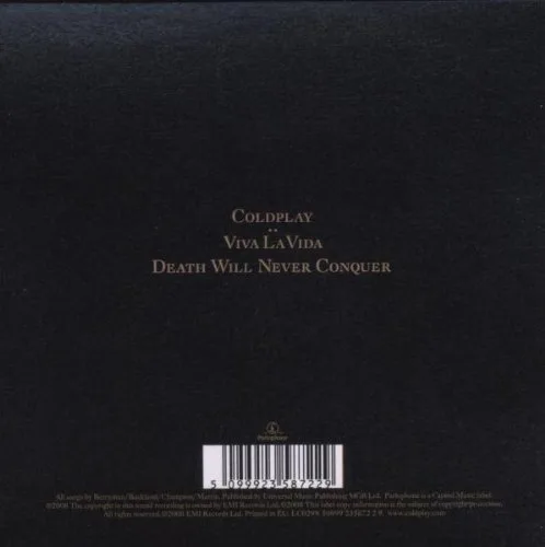 Vista 2 de Viva La Vida single de 2 pistas