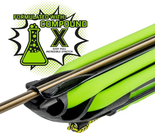 Vista 2 de JBL Spearguns 5/8in (16mm) Elite Nitro Band Kevlar Wishbone with Compound X Easy Stretch for Spearguns