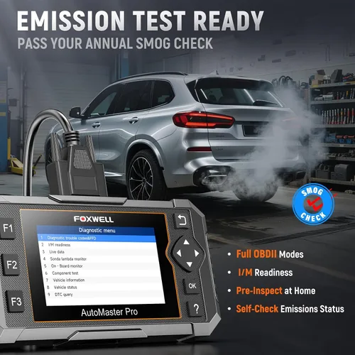 Vista 14 de FOXWELL NT510 Pro apto para BMW, herramienta de escaneo 2 en 1 y probador