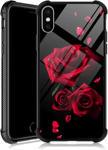 Vista 97 de Funda compatible con iPhone 8, a prueba de golpes, antiarañazos, bandera de ciervos de cola blanca de grano de madera estadounidense