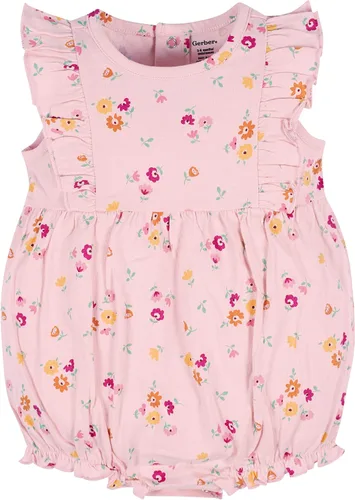 Vista 4 de Onesies Brand Paquete de 3 mamelucos para bebé niña