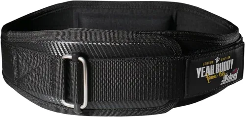 Vista 4 de Schiek Sports Ronnie Coleman 4004 - Cinturón de levantamiento de pesas de edición limitada Yeah Buddy - Cinturón de elevación de fibra de carbono