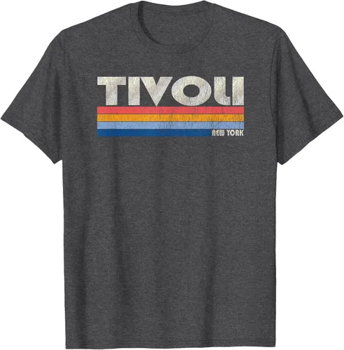 Vista 37 de Camiseta vintage de los años 80 estilo Tivoli NY